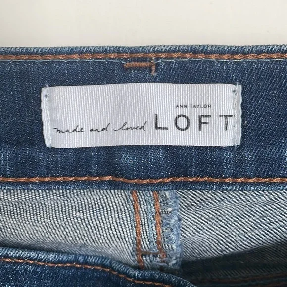 Loft Modern Straight Leg Jeans - Picture 4 of 9